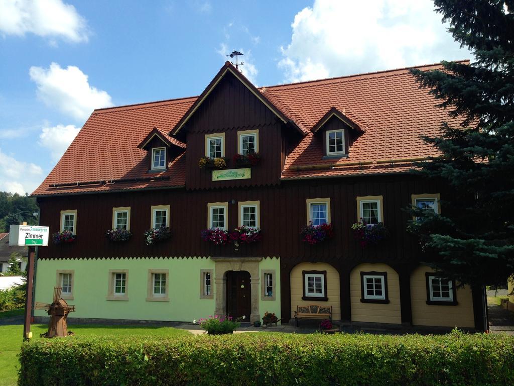 Pension Immergruen Jonsdorf Kültér fotó